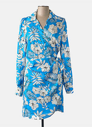 Robe courte bleu PINKO femme