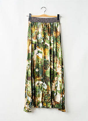 Jupe mi-longue multicolore PLEASE femme
