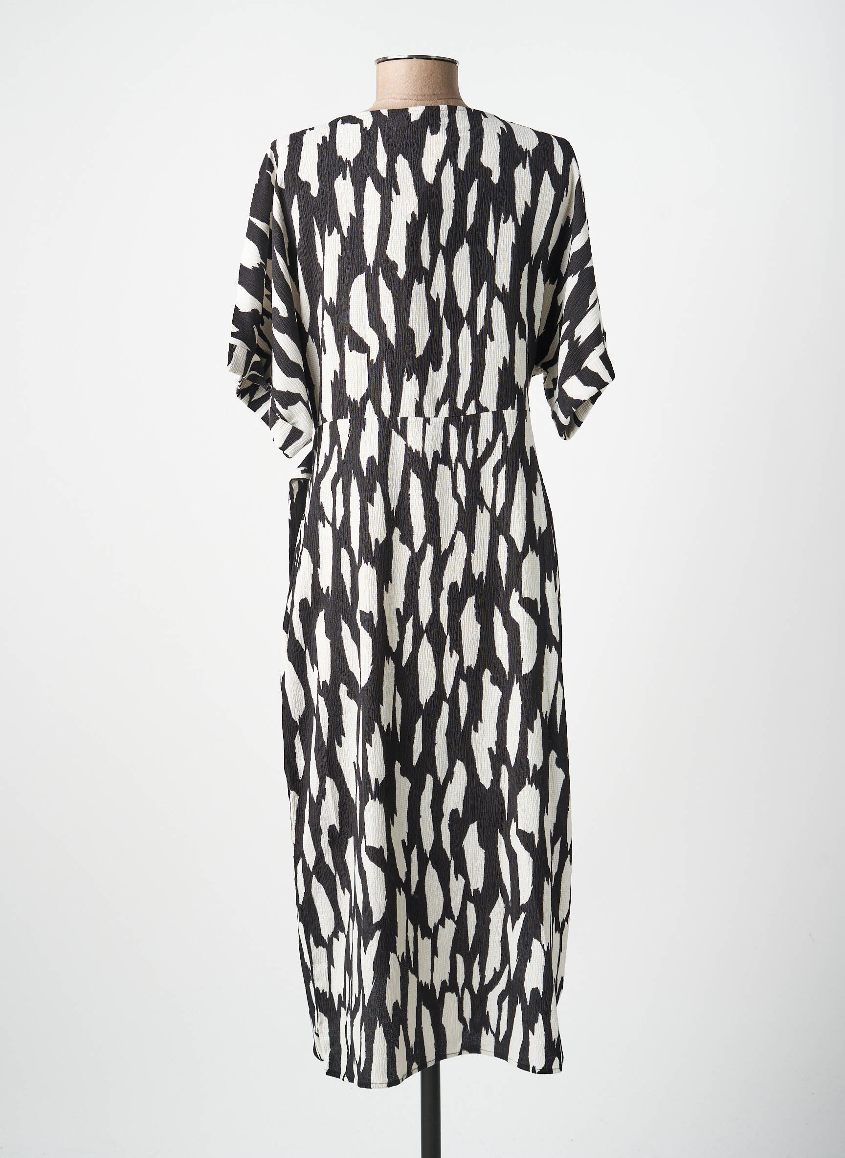 Robe mi-longue noir VILA femme