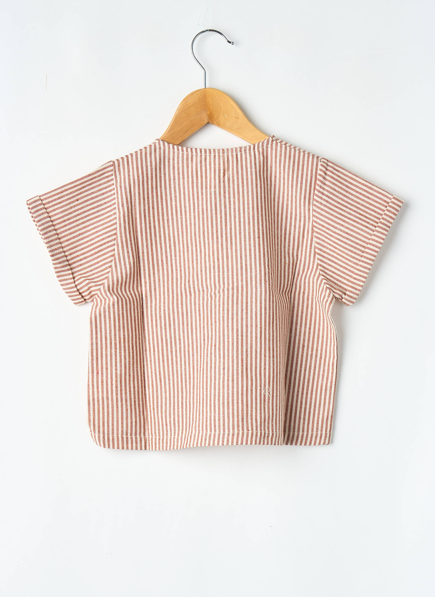 Blouse marron APACHES fille