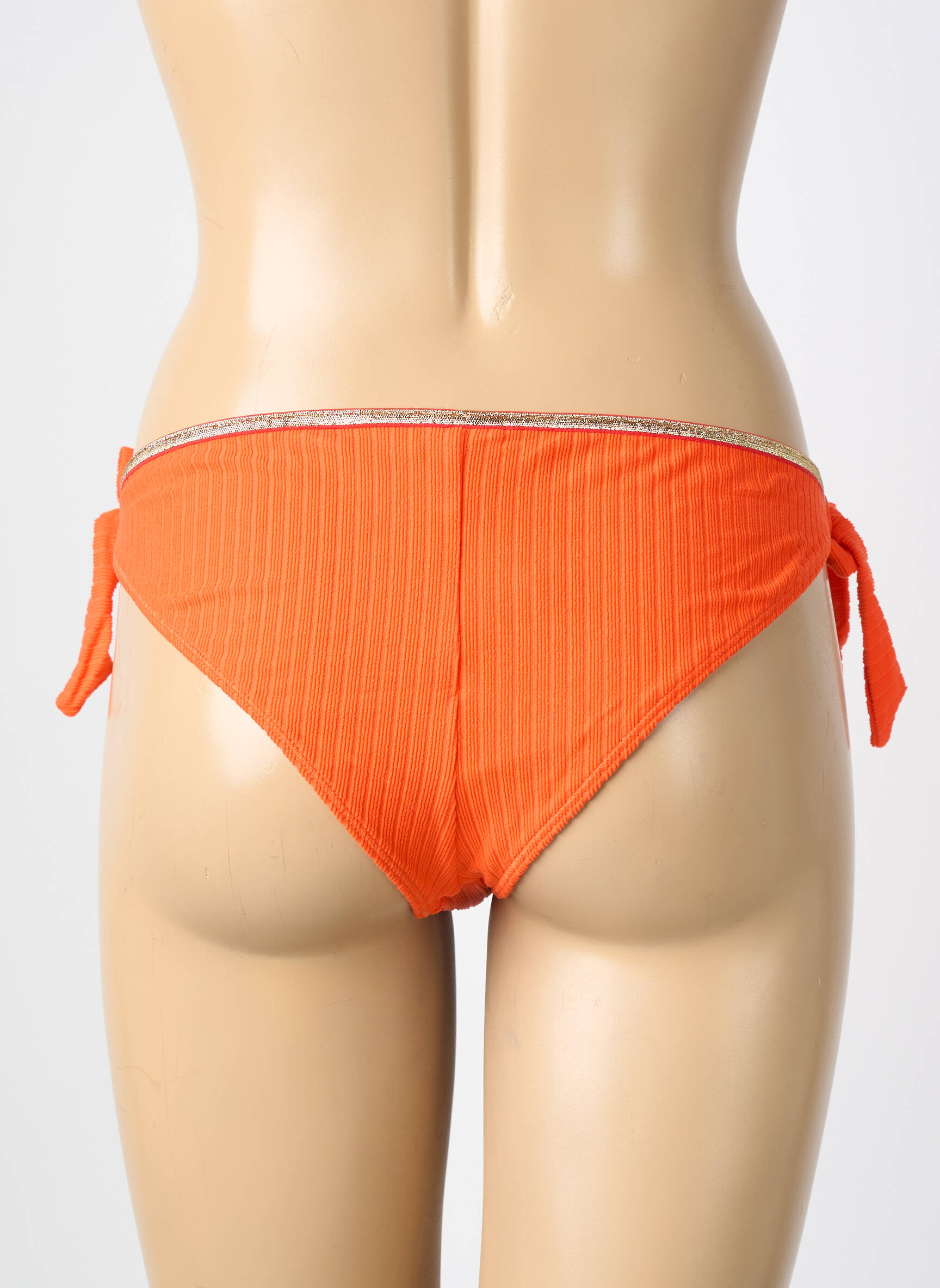 Bas de maillot de bain orange LA NOUVELLE femme