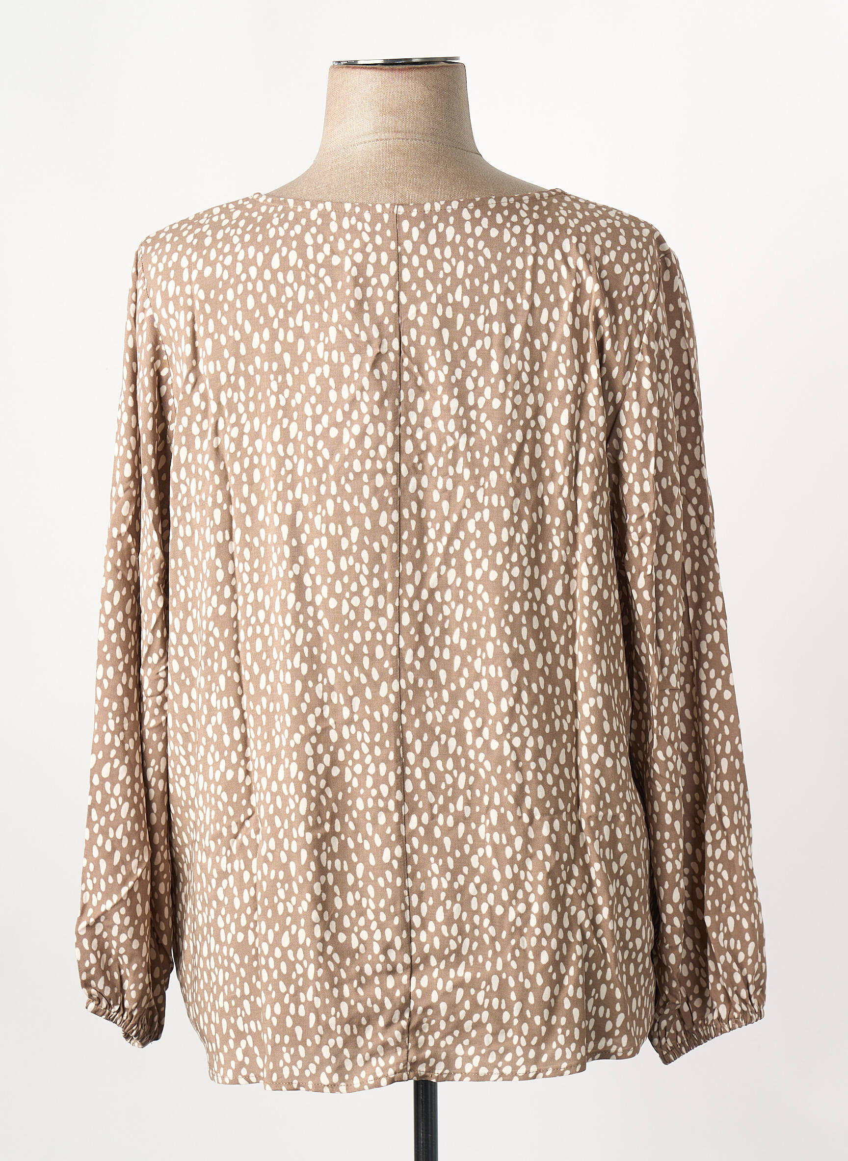 Top beige EVOKED VILA femme
