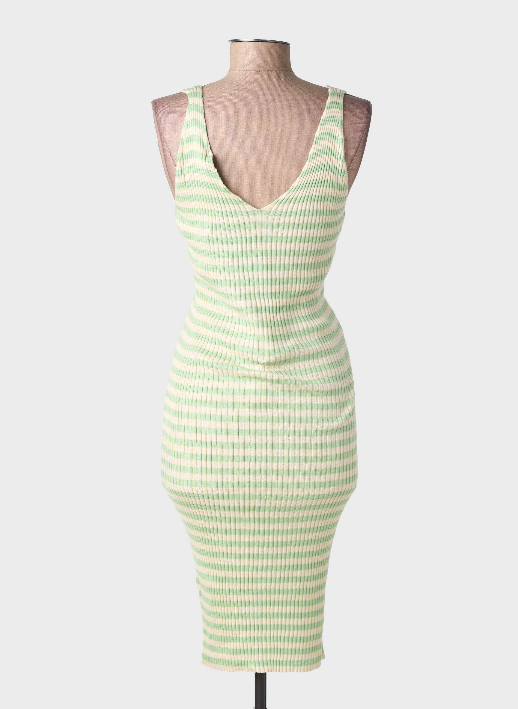 Robe mi-longue vert SUPERMOM femme