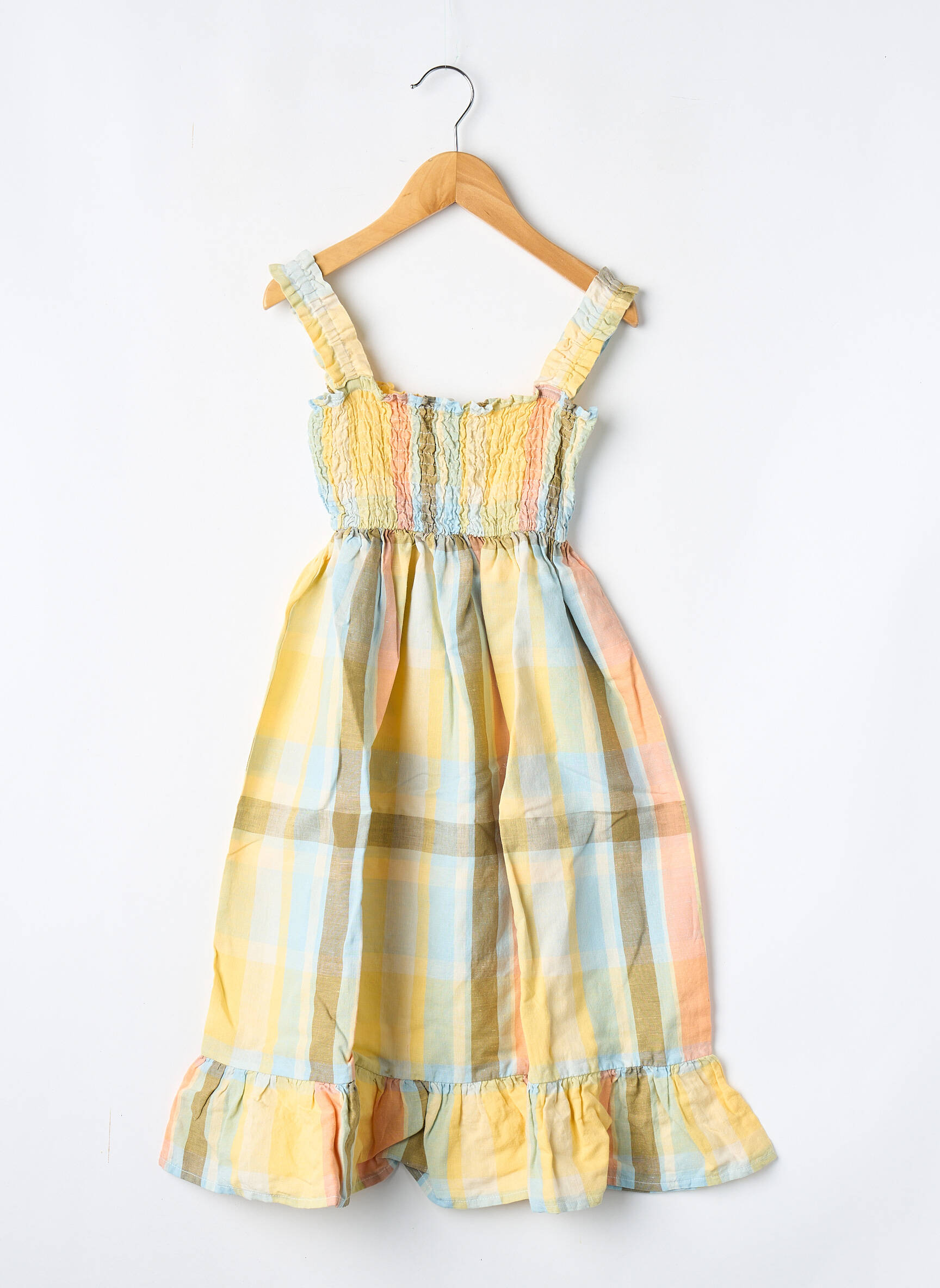 Robe mi-longue multicolore THE NEW SOCIETY fille
