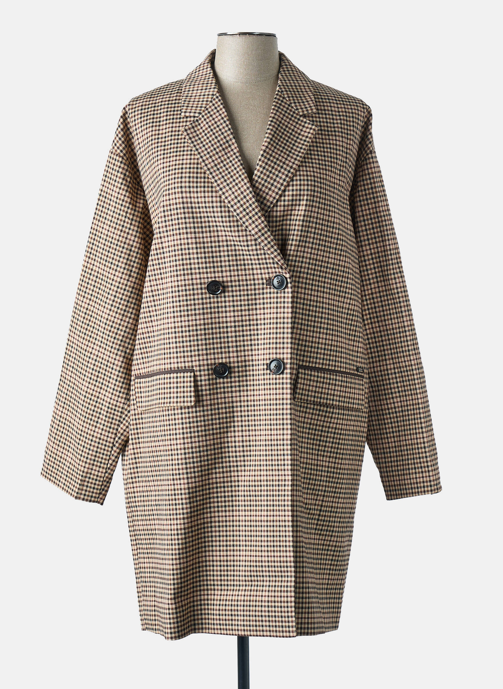 Manteau long bleu SCOTCH & SODA femme