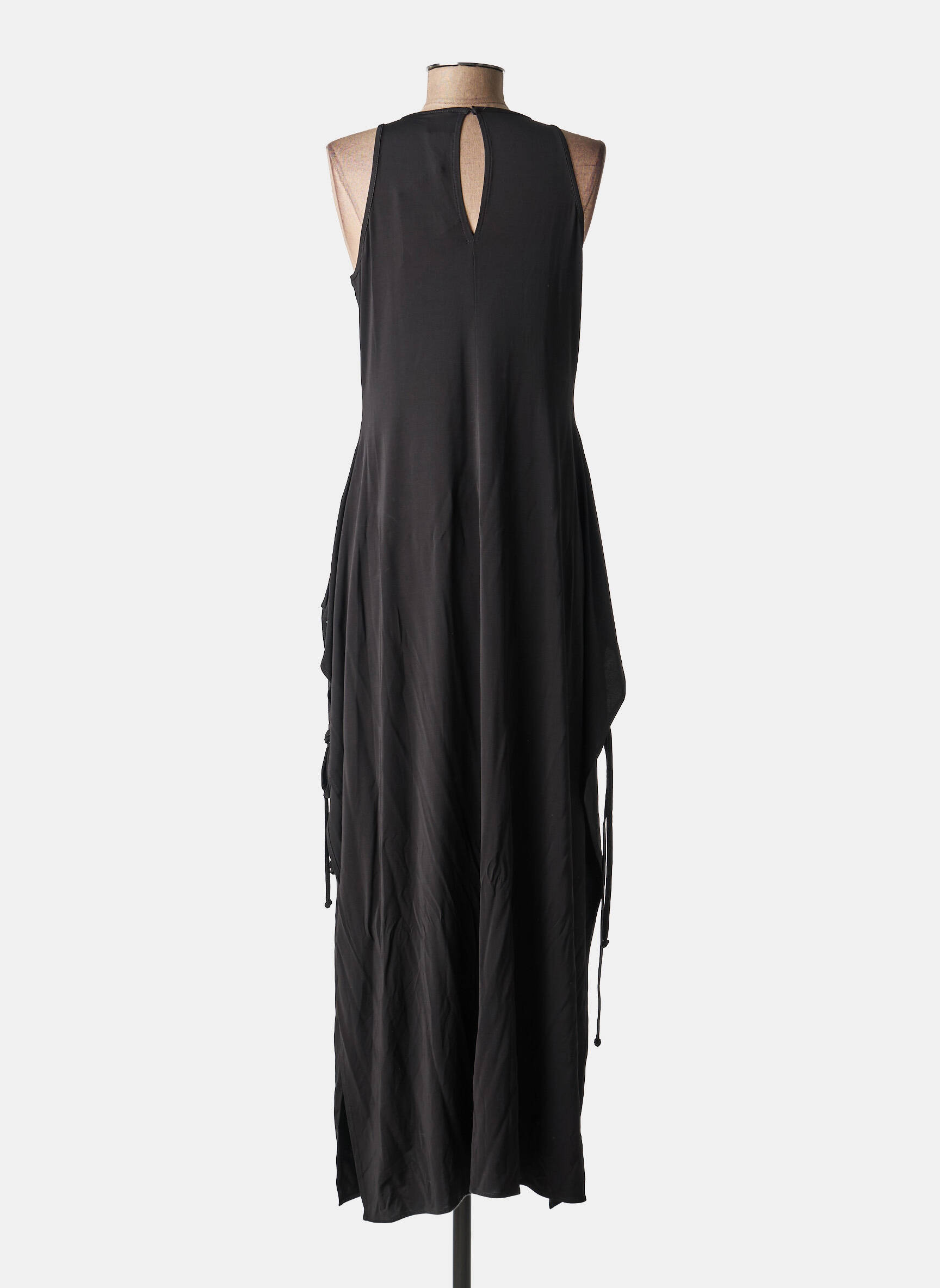 Robe longue noir MAX MARA femme