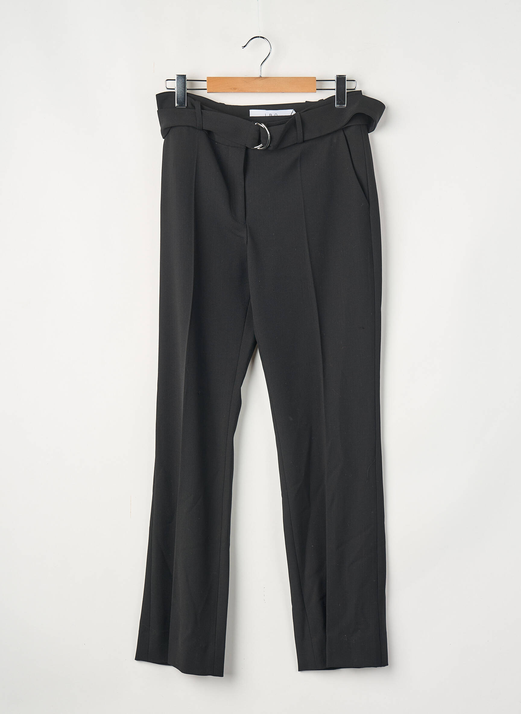 Pantalon droit noir IRO femme