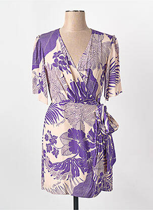 Robe courte violet PINKO femme