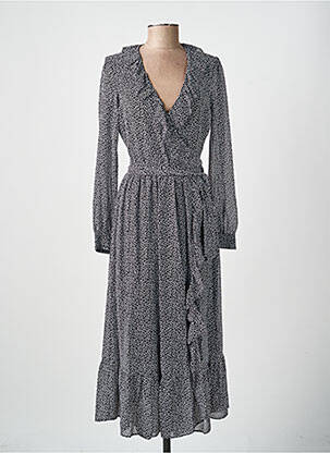 Robe longue noir MICHAEL KORS femme