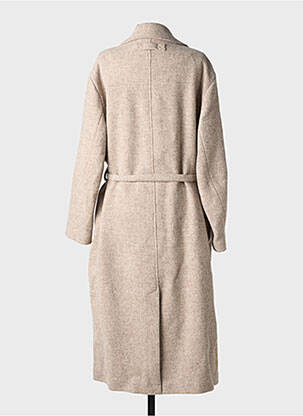 Manteau long beige VALENTINE GAUTHIER femme
