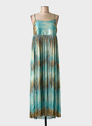Robe longue bleu IMPERIAL femme