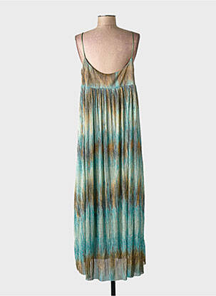 Robe longue bleu IMPERIAL femme