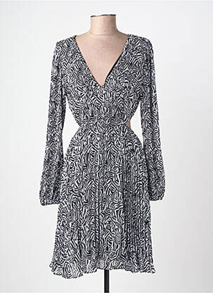 Robe mi-longue noir MICHAEL KORS femme