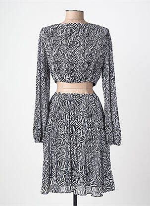 Robe mi-longue noir MICHAEL KORS femme