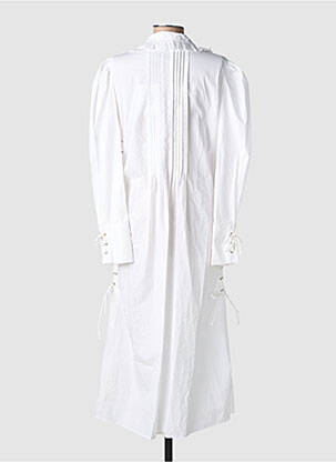 Robe longue blanc LAURENCE BRAS femme