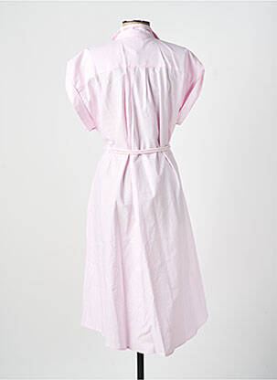 Robe mi-longue rose VALENTINE GAUTHIER femme