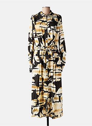 Robe longue beige PLEASE femme