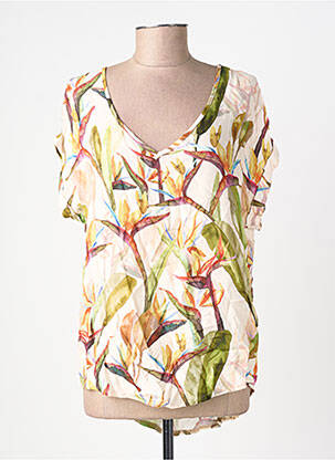 T-shirt multicolore PLEASE femme
