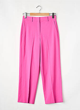 Pantalon droit rose THEORY femme
