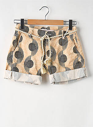 Short beige PLEASE femme