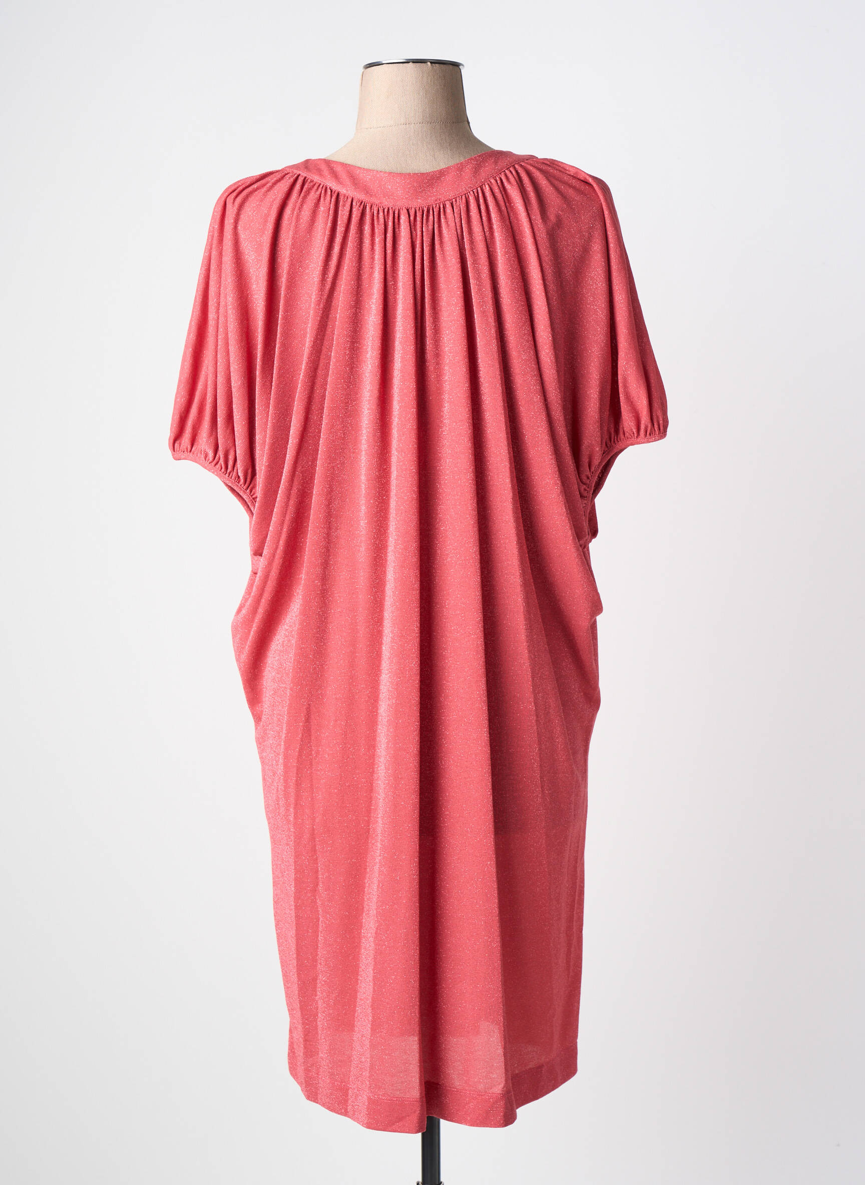 Robe courte rose MOMONI femme