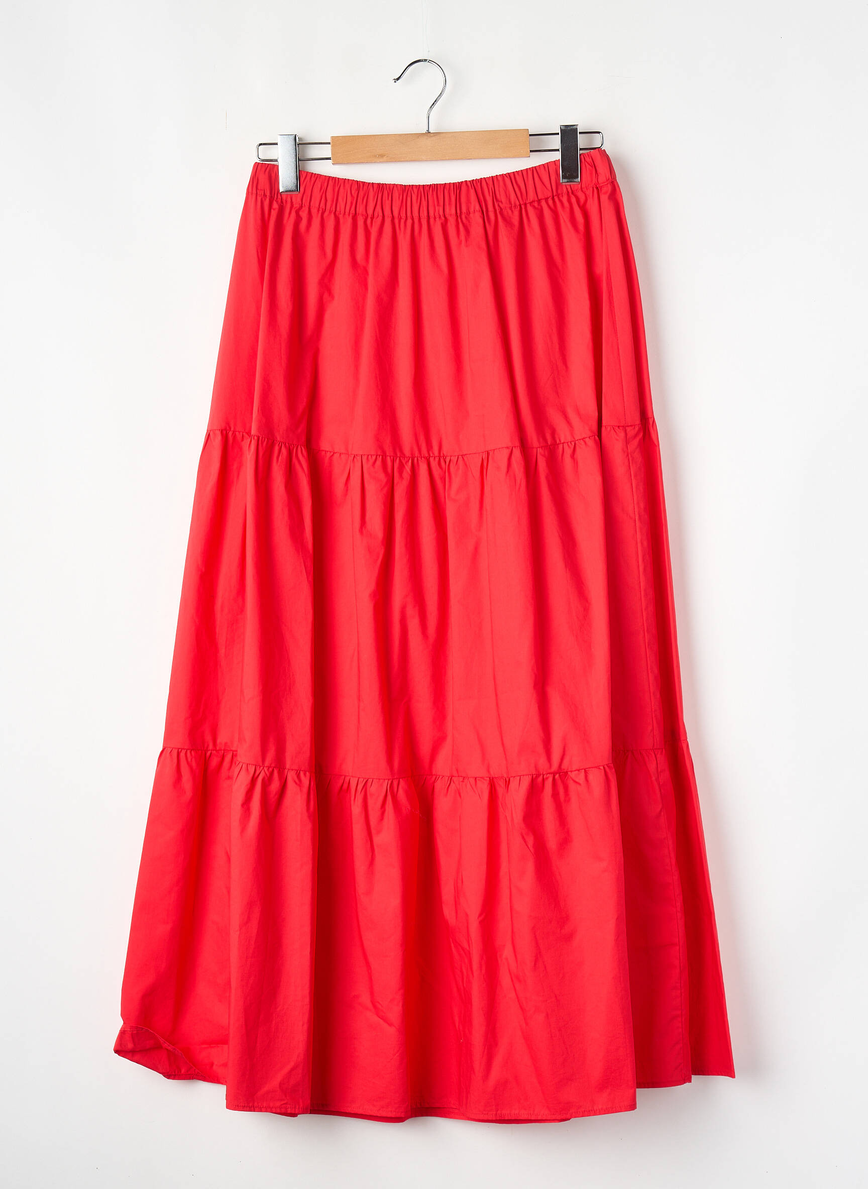Jupe longue rouge PERSONA BY MARINA RINALDI femme