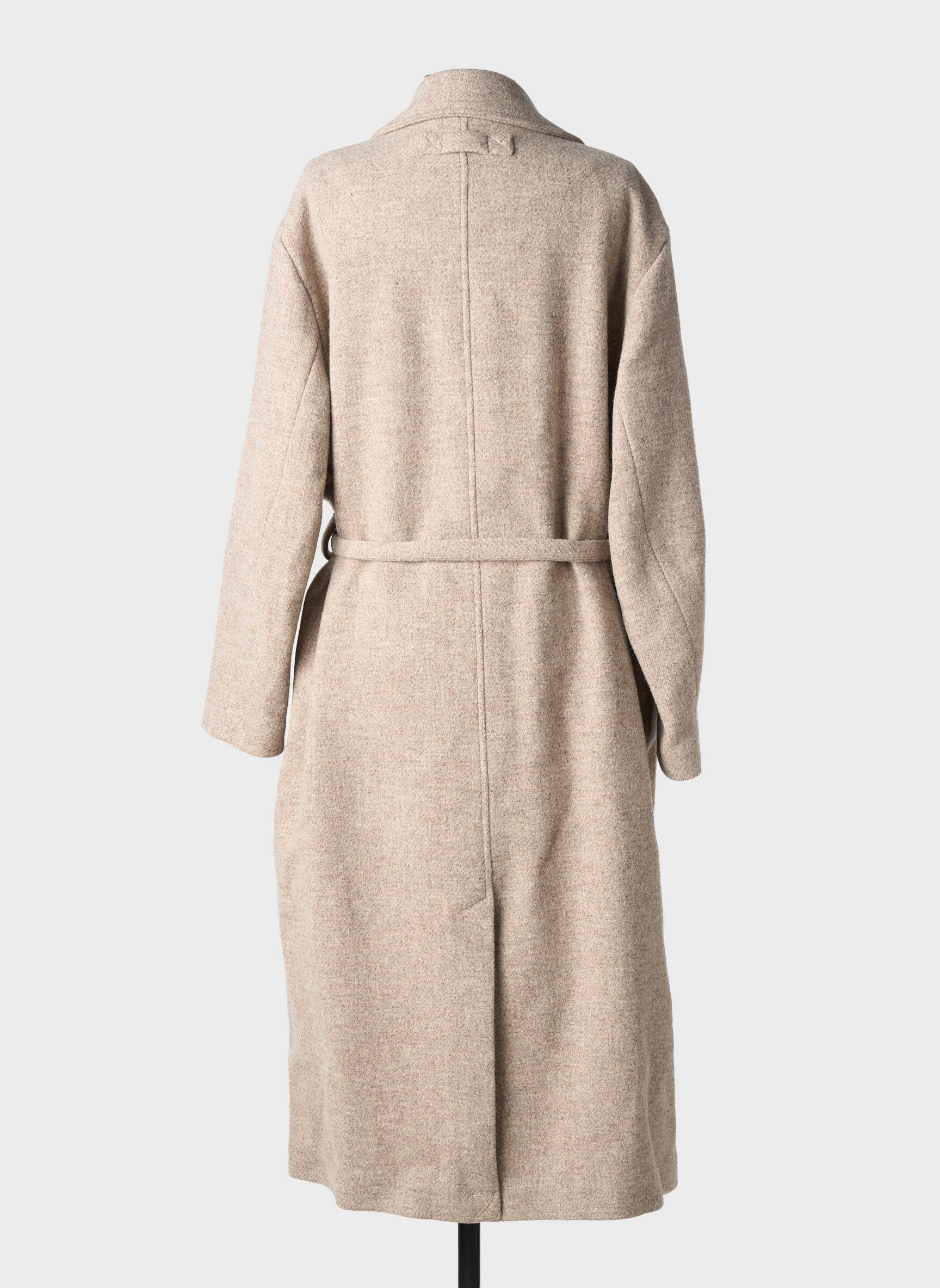 Manteau long beige VALENTINE GAUTHIER femme