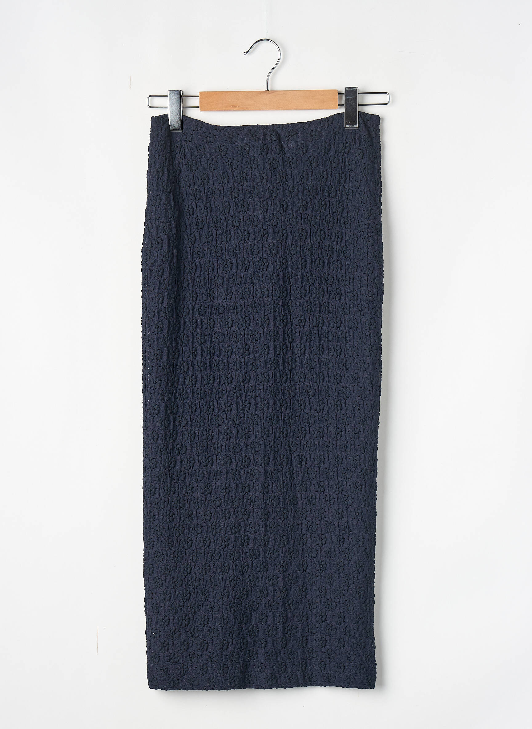 Jupe mi-longue bleu COLLECTORS CLUB femme