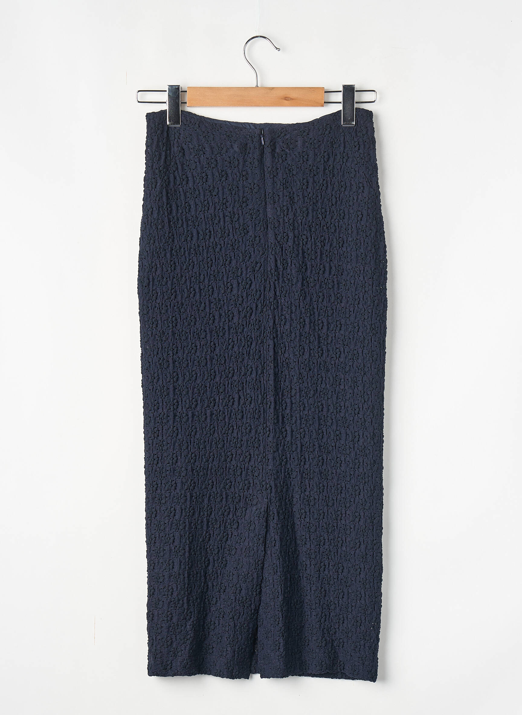 Jupe mi-longue bleu COLLECTORS CLUB femme