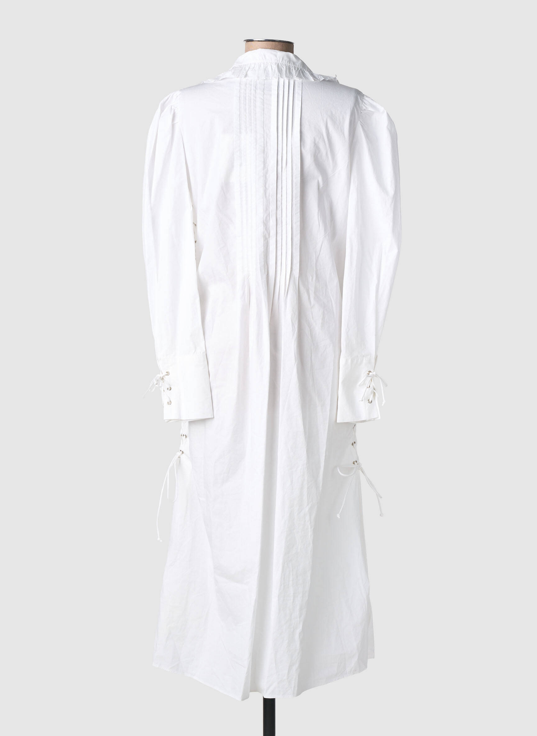 Robe longue blanc LAURENCE BRAS femme
