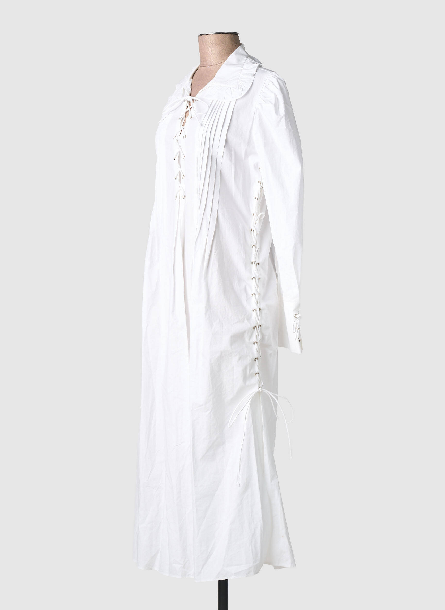 Robe longue blanc LAURENCE BRAS femme