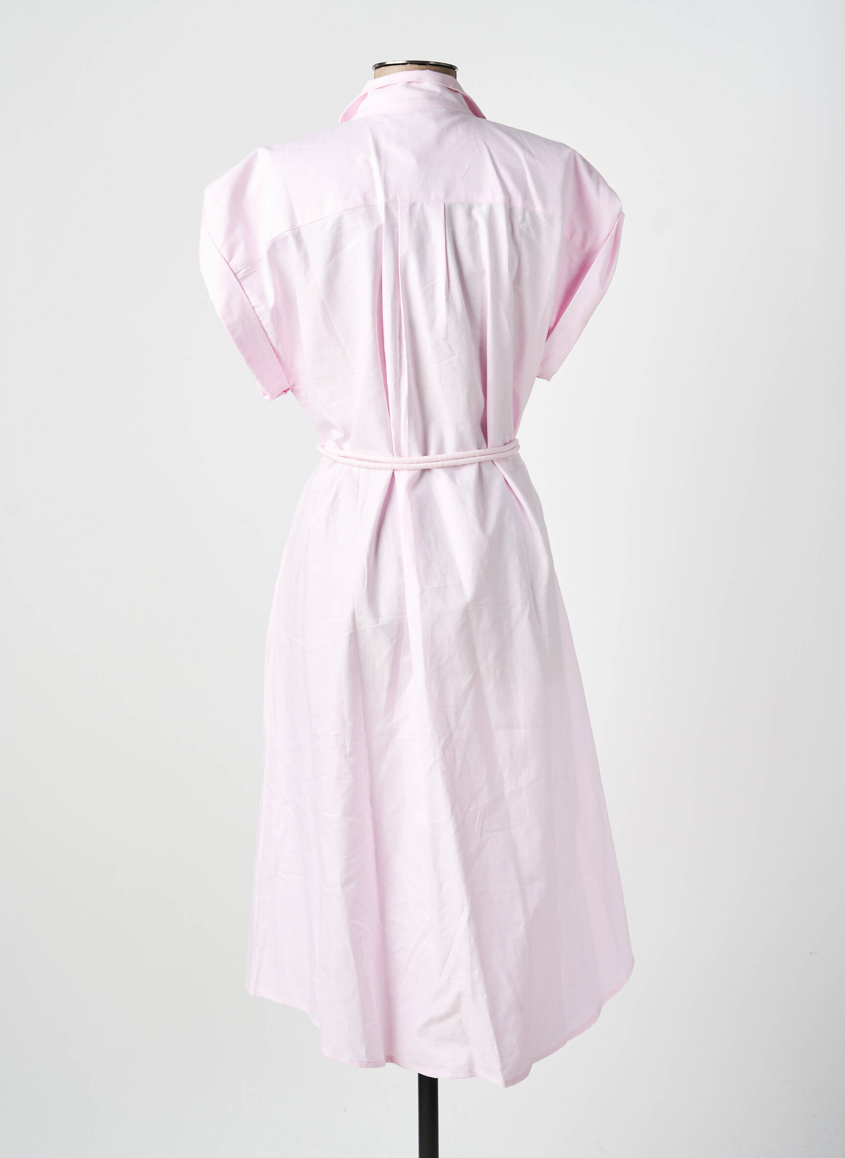 Robe mi-longue rose VALENTINE GAUTHIER femme