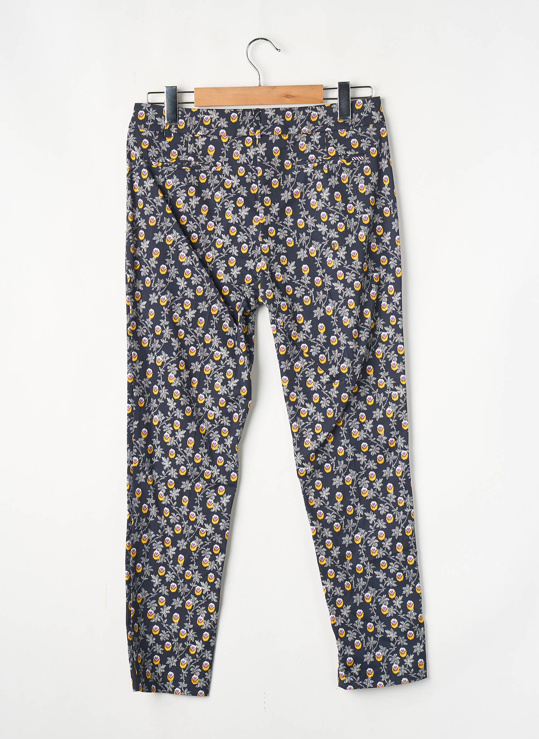 Pantalon slim bleu LA PETITE FRANCAISE femme
