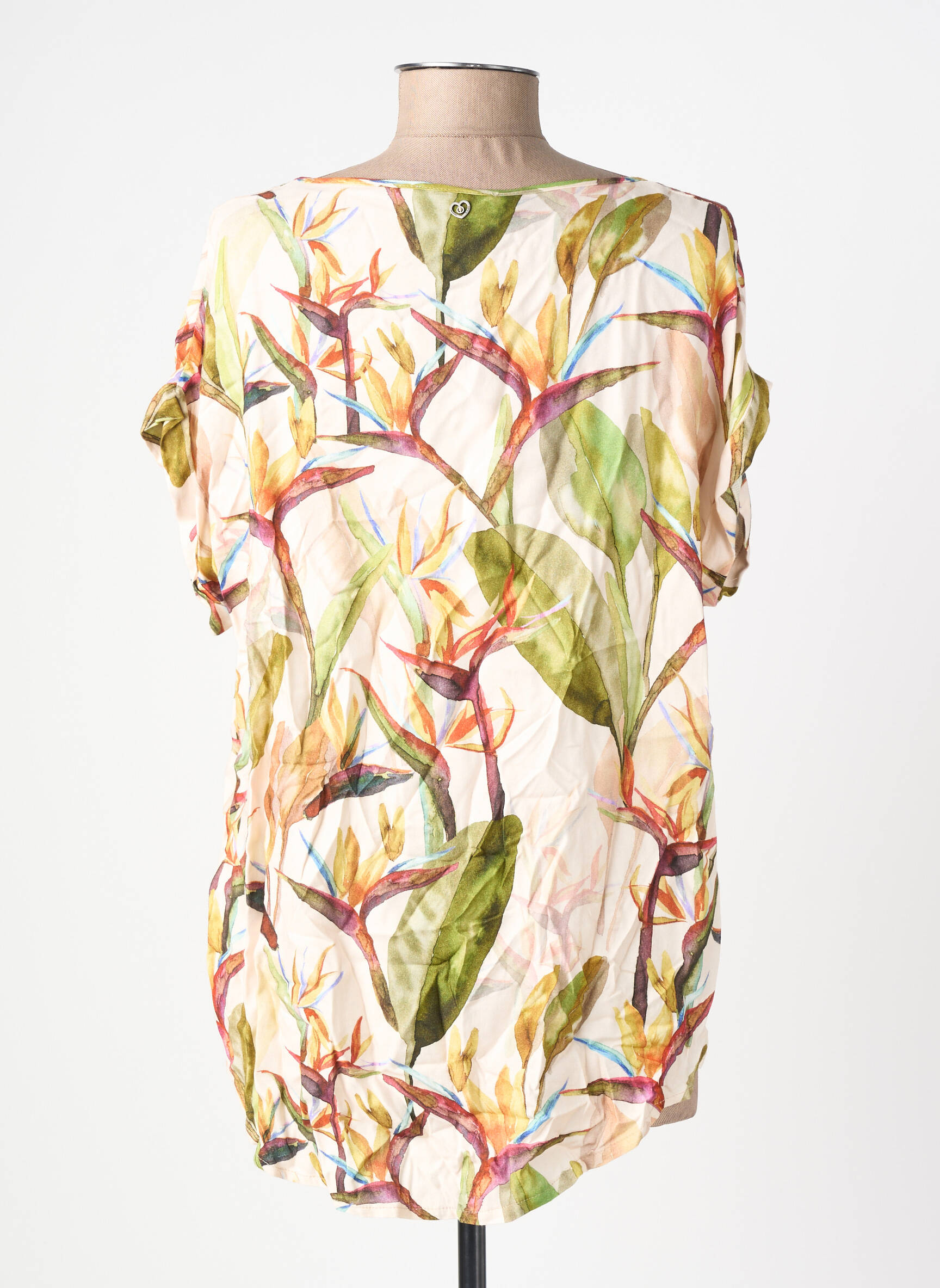T-shirt multicolore PLEASE femme