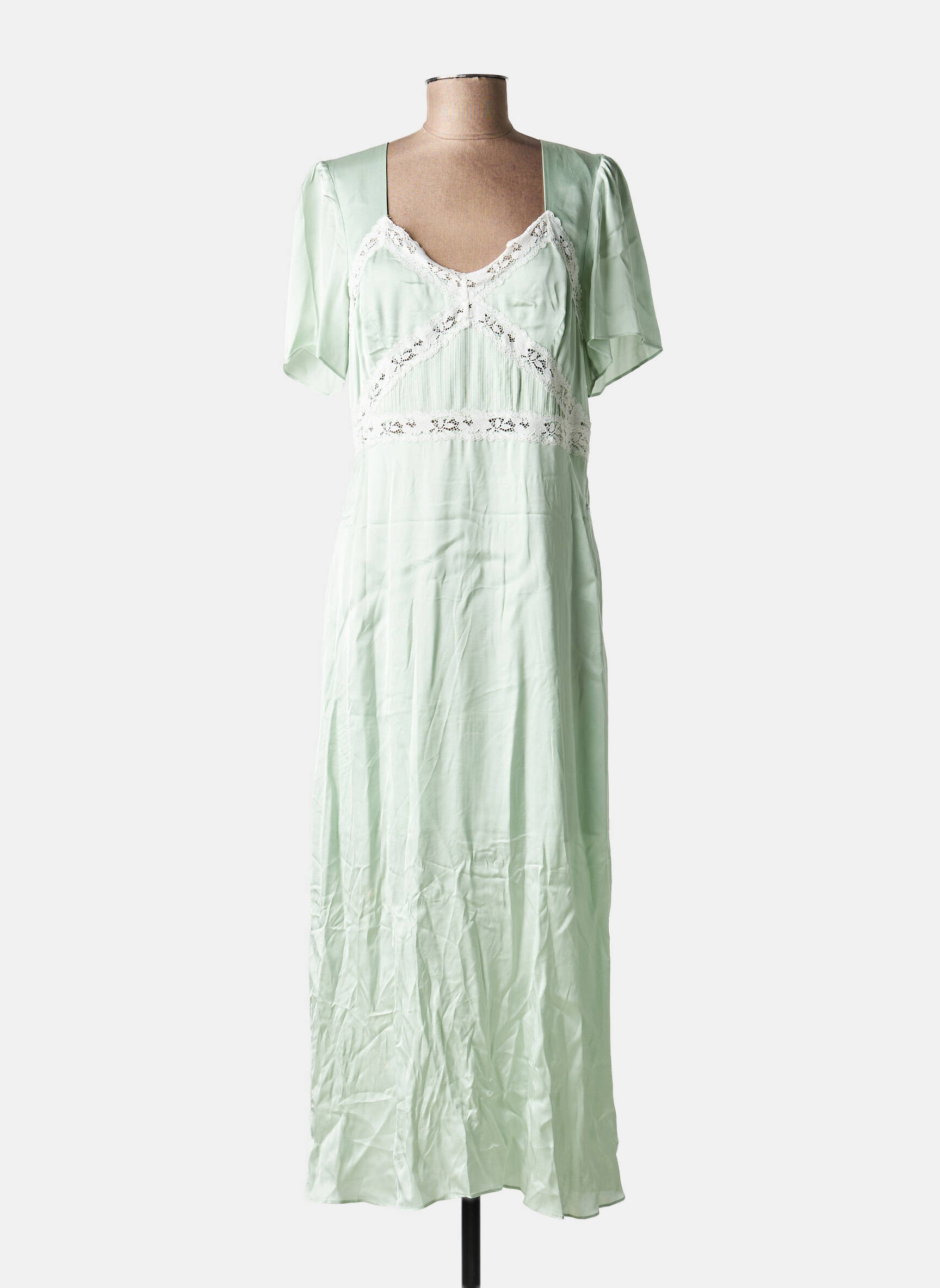 Robe longue bleu THE KOOPLES femme