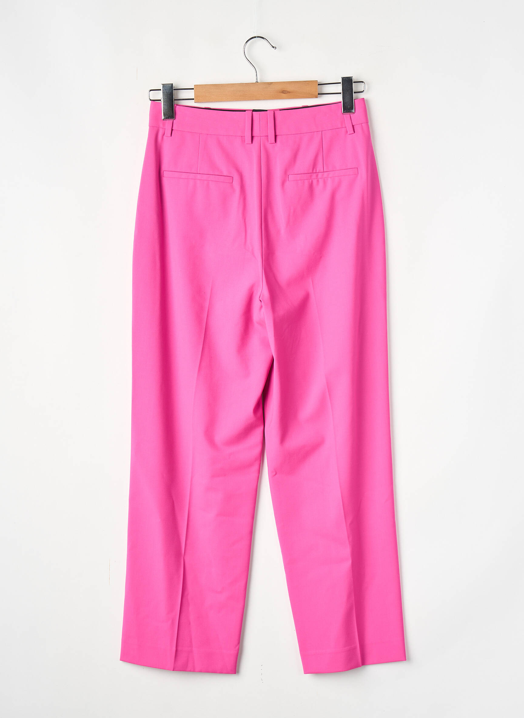 Pantalon droit rose THEORY femme