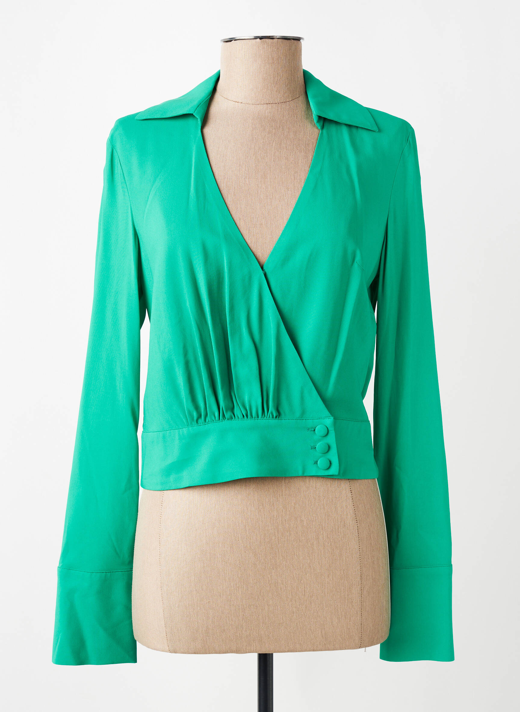 Top vert MARGAUX LONNBERG femme
