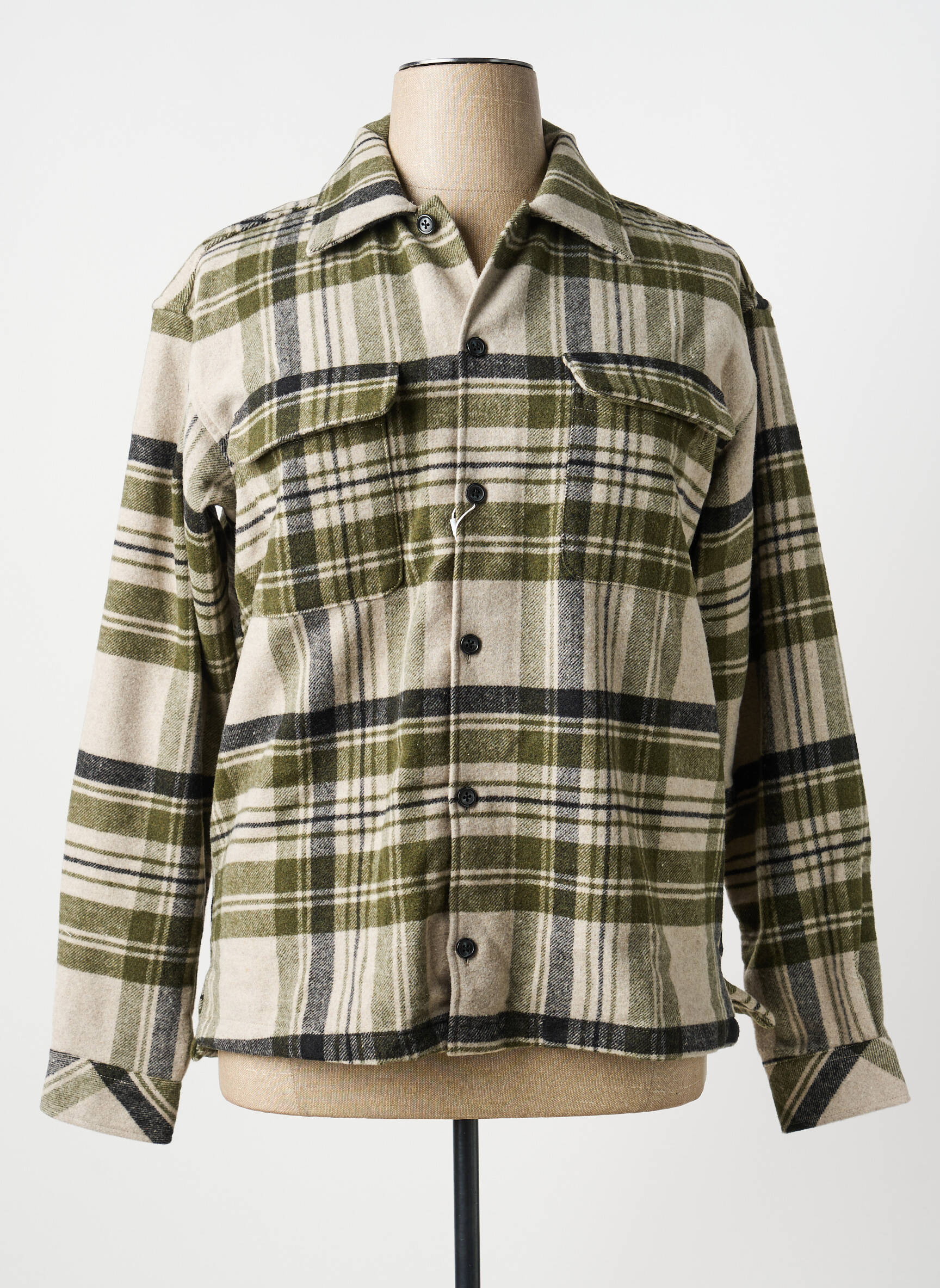 Veste casual vert SAMSOE & SAMSOE homme