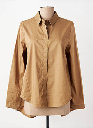 Chemisier marron IMPERIAL femme