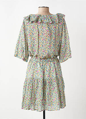 Robe courte vert EMILE ET IDA femme