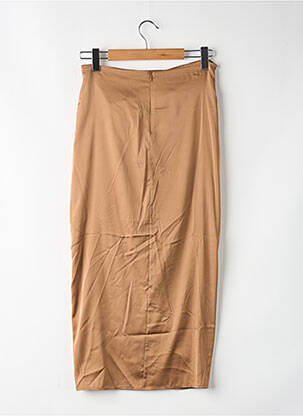 Jupe mi-longue marron IMPERIAL femme