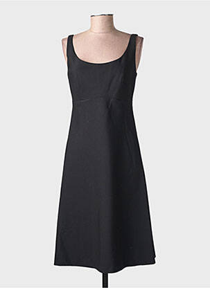 Robe mi-longue noir THEORY femme