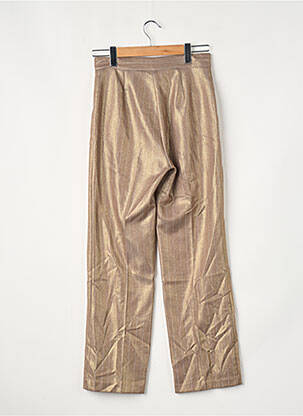 Pantalon droit or IMPERIAL femme