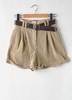 Short marron PLEASE femme