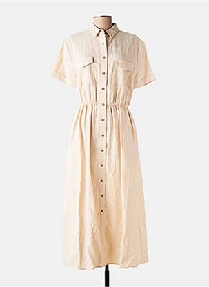 Robe longue beige DAY OFF femme