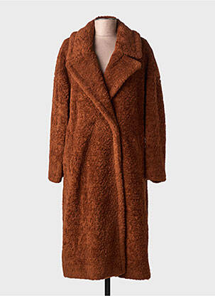 Manteau long marron IMPERIAL femme
