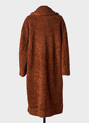 Manteau long marron IMPERIAL femme