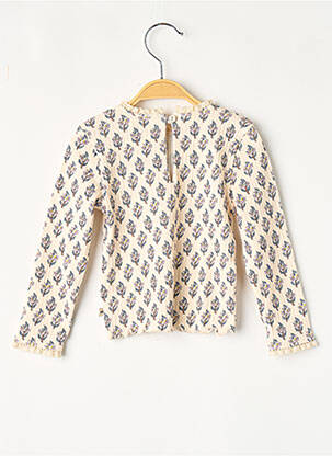 T-shirt rose THE NEW SOCIETY fille