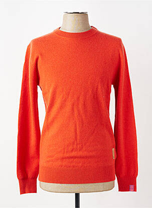 Pull orange SCOTCH & SODA homme