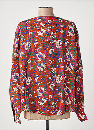 Chemisier coupe fluide orange LOUISE MISHA femme